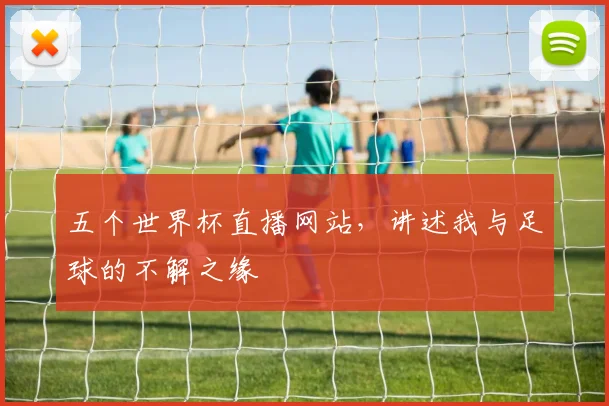 五个世界杯直播网站,讲述我与足球的不解之缘