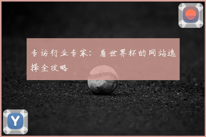 专访行业专家:看世界杯的网站选择全攻略