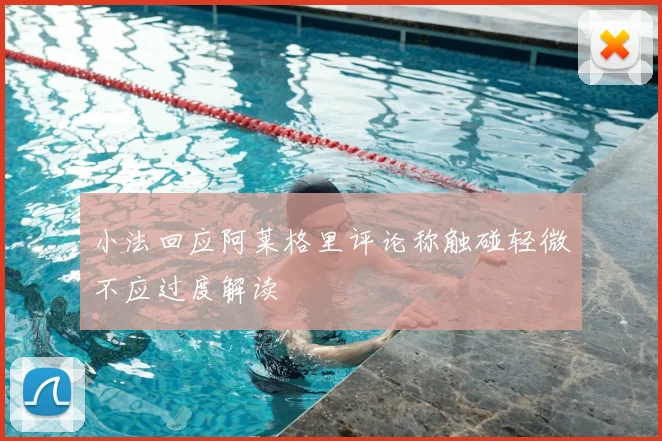小法回应阿莱格里评论称触碰轻微不应过度解读