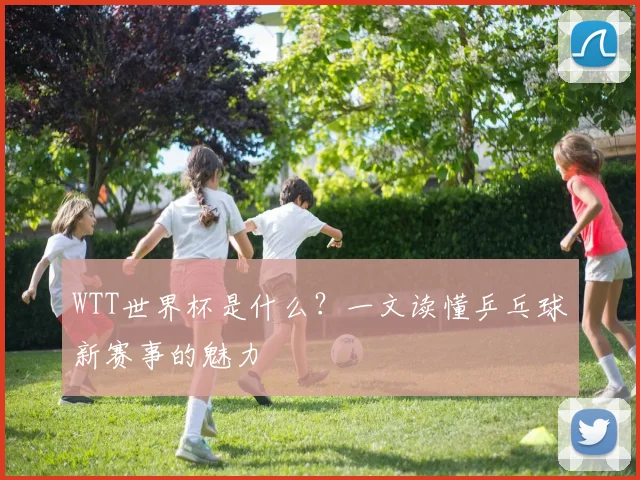 WTT世界杯是什么？一文读懂乒乓球新赛事的魅力